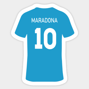 Maradona Jersey Sticker